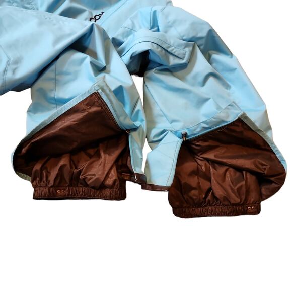 Volcom Nimbus Snowboarding Pants Women's Size Large Aqua Blue - Picture 8 of 15